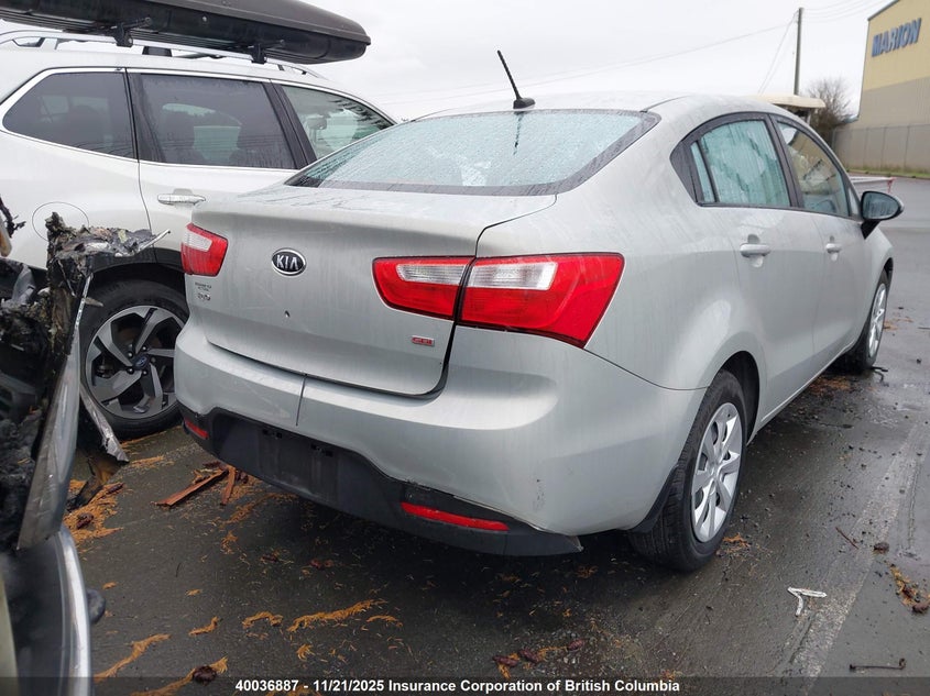 KNADM4A33C6082214 2012 KIA RIO photo no. 4
