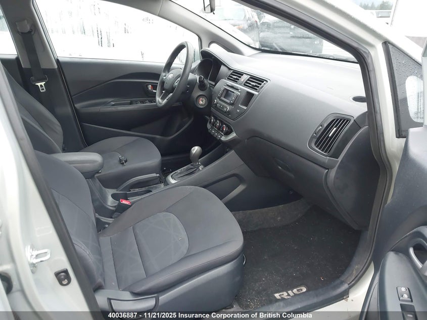 KNADM4A33C6082214 2012 KIA RIO photo no. 5