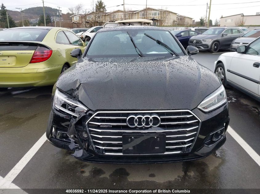 2018 Audi A5 Prestige VIN: WAUCNCF59JA045868 Lot: 40035592