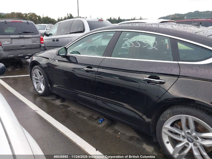 2018 Audi A5 Prestige VIN: WAUCNCF59JA045868 Lot: 40035592