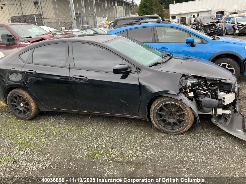 2015 Dodge Dart Sxt VIN: 1C3CDFBB0FD437408 Lot: 40036896