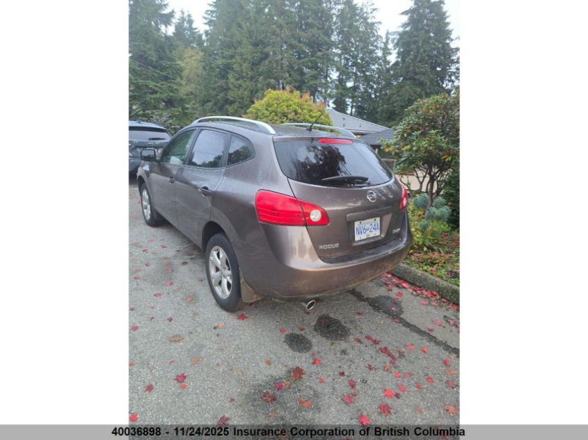 2009 Nissan Rogue VIN: JN8AS58V69W165027 Lot: 40036898