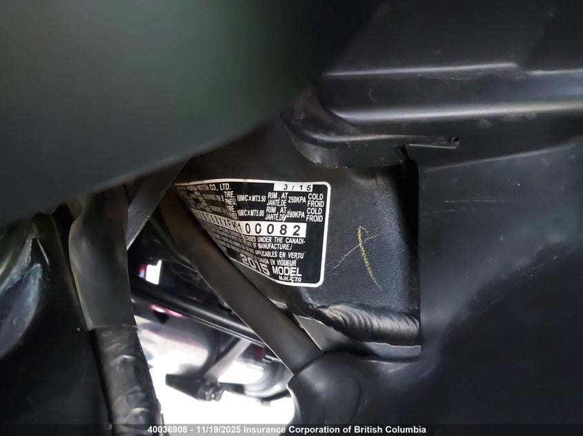 JH2SC68XXFK100082 2015 HONDA GL1800C photo no. 12
