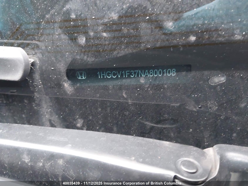1HGCV1F37NA800108 2022 HONDA ACCORD photo no. 18