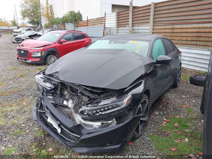 1HGCV1F37NA800108 2022 HONDA ACCORD photo no. 2