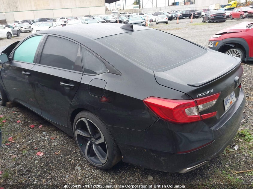 1HGCV1F37NA800108 2022 HONDA ACCORD photo no. 3