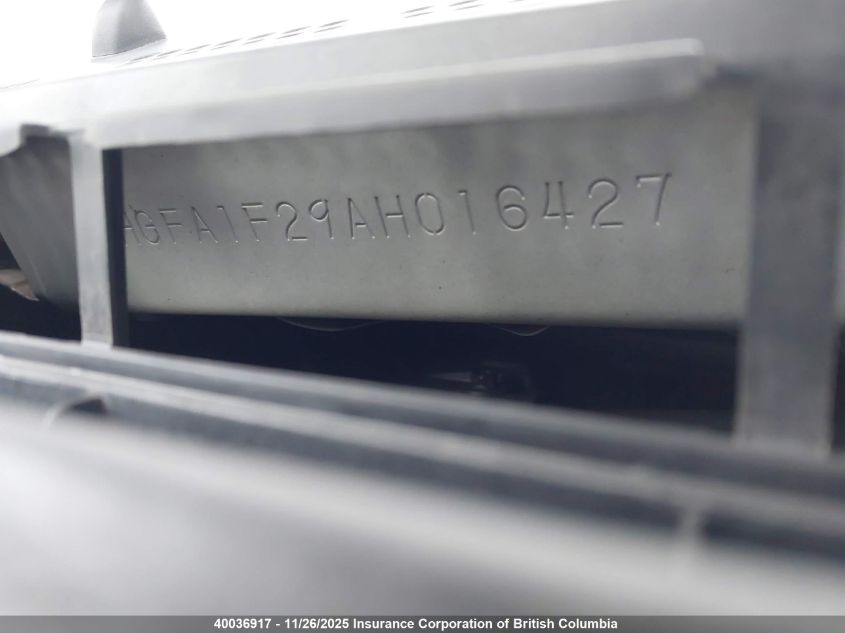 2010 Honda Civic VIN: 2HGFA1F29AH016427 Lot: 40036917