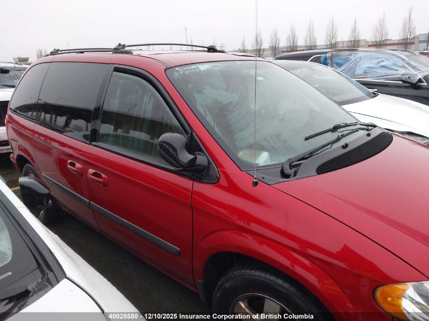 2005 Dodge Caravan Sxt VIN: 1D4GP45R05B357749 Lot: 40028580