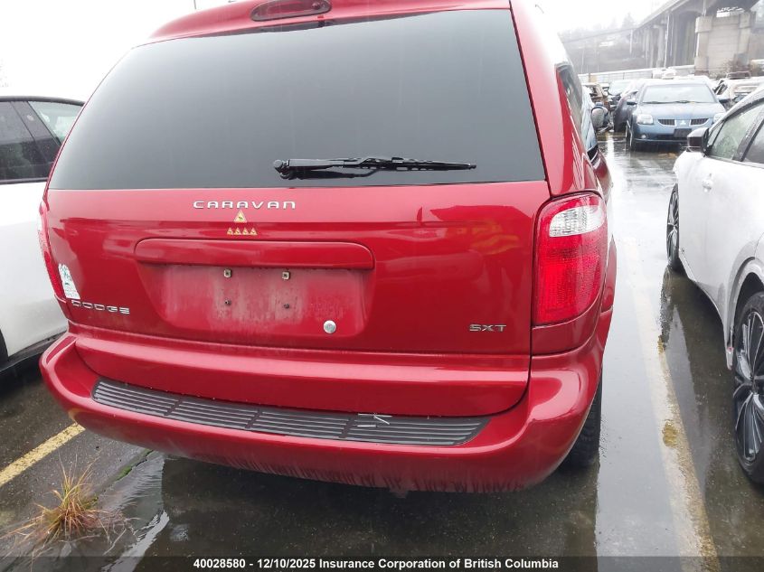 2005 Dodge Caravan Sxt VIN: 1D4GP45R05B357749 Lot: 40028580