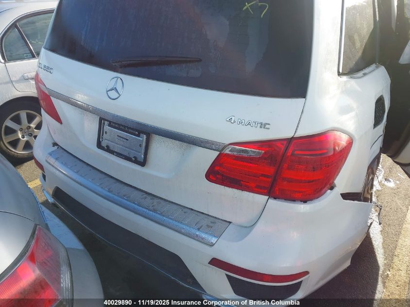 2015 Mercedes-Benz Gl 550 4Matic VIN: 4JGDF7DE1FA472642 Lot: 40029890