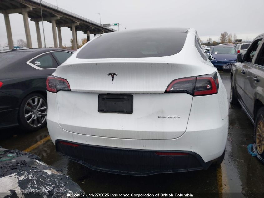 2022 Tesla Model Y VIN: 7SAYGDEE3NF544997 Lot: 40024957