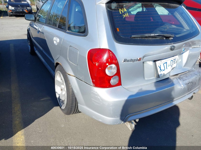 JM1BJ245921611228 2002 MAZDA PROTEGE photo no. 5
