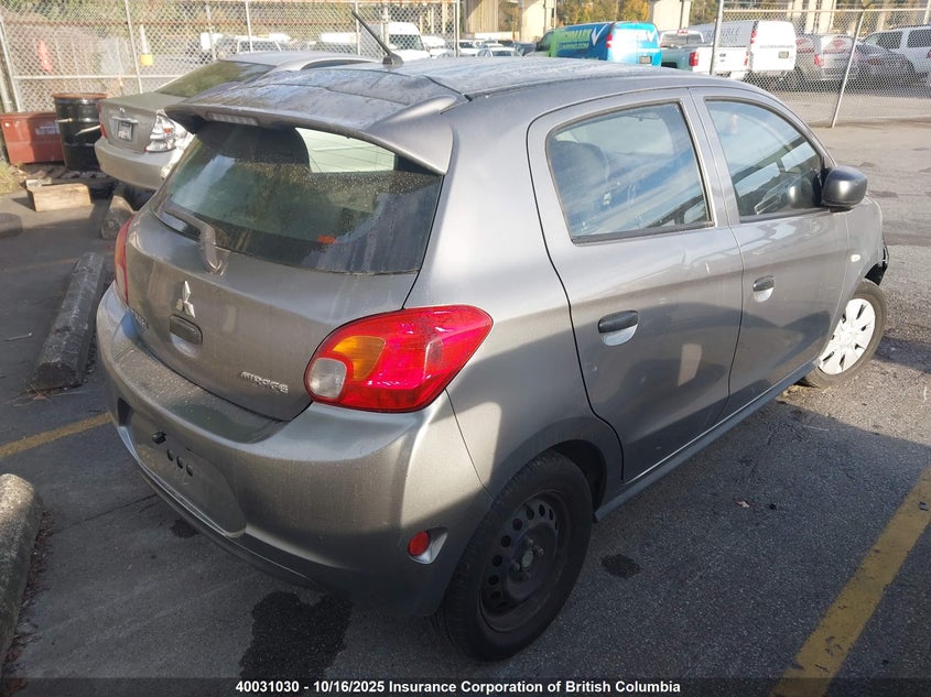 ML32A3HJ5FH035991 2015 MITSUBISHI MIRAGE photo no. 4