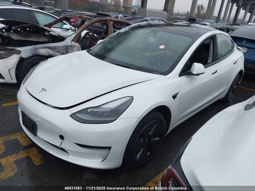 LRW3E1FA0PC845683 2023 TESLA MODEL 3 photo no. 2