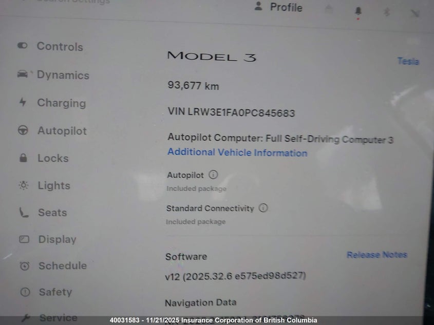 LRW3E1FA0PC845683 2023 TESLA MODEL 3 photo no. 7