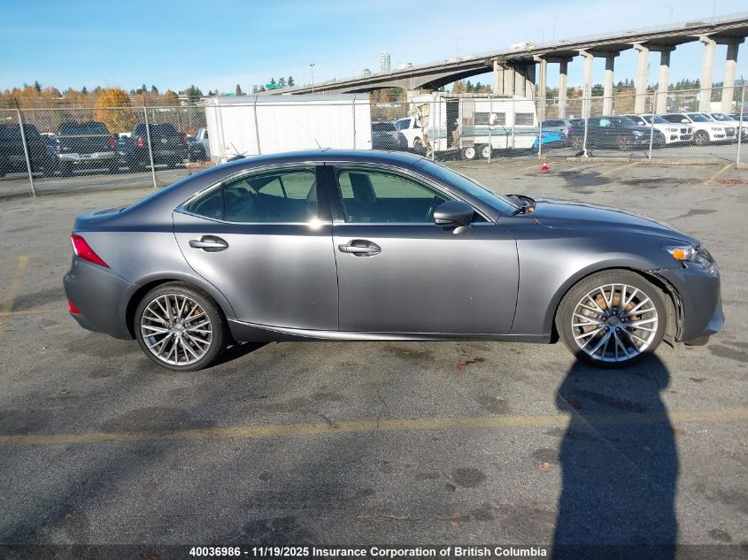 2014 Lexus Is 250 VIN: JTHBF1D23E5013391 Lot: 40036986