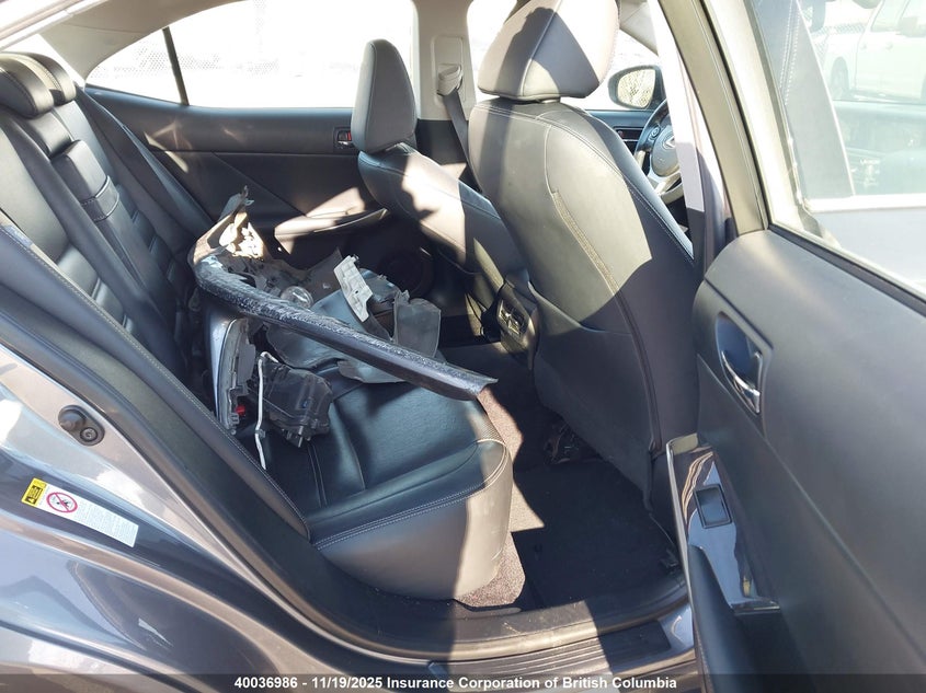 2014 Lexus Is 250 VIN: JTHBF1D23E5013391 Lot: 40036986