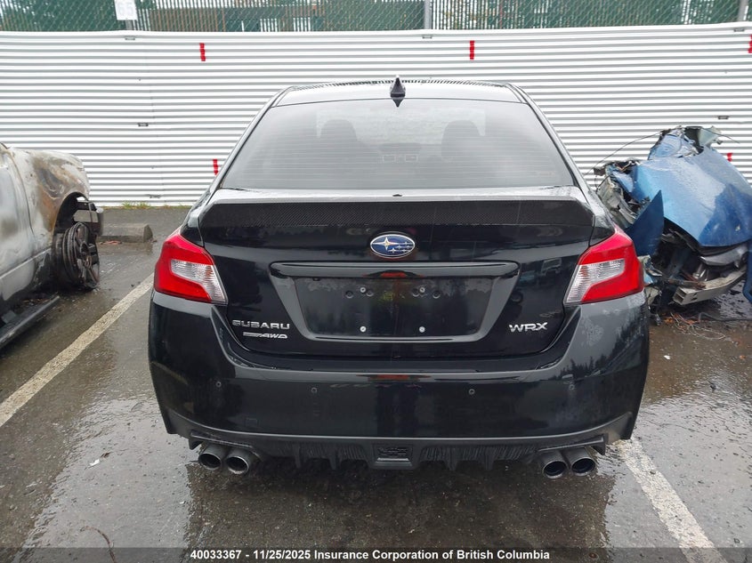 2019 Subaru Wrx Limited VIN: JF1VA1P6XK8811849 Lot: 40033367