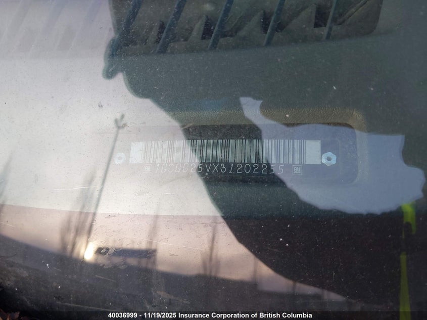 1GCGG25VX31202255 2003 CHEVROLET EXPRESS photo no. 19