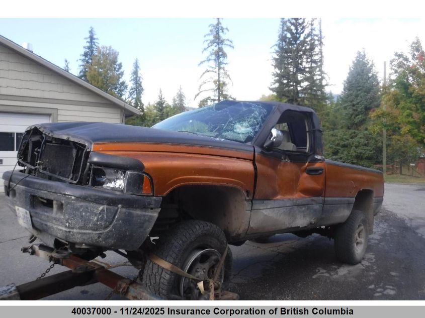 1994 Dodge Ram 1500 VIN: 1B7HF16Y0RS674493 Lot: 40037000