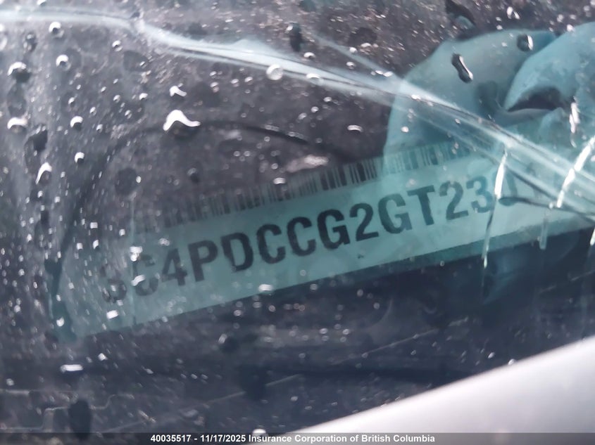 2016 Dodge Journey Sxt/Limited VIN: 3C4PDCCG2GT230178 Lot: 40035517