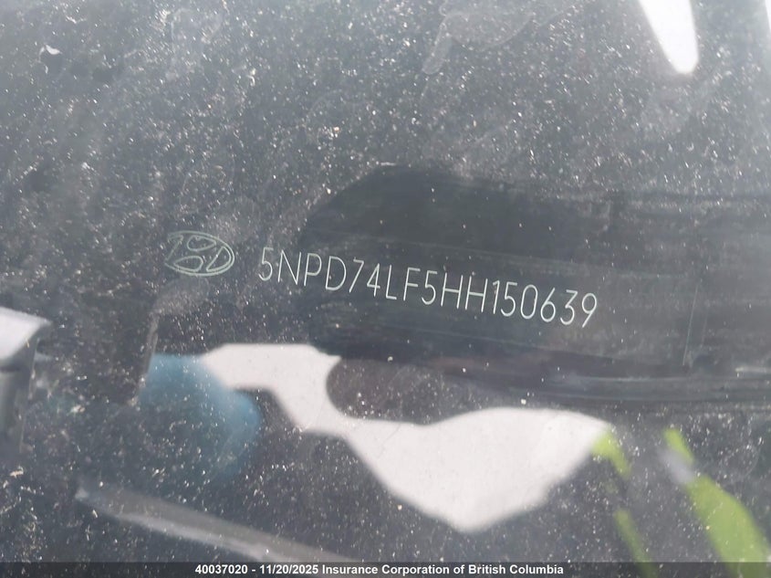 5NPD74LF5HH150639 2017 HYUNDAI ELANTRA photo no. 19