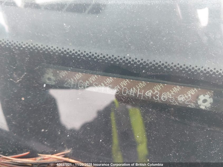 2004 Honda Civic VIN: 2HGES16604H936592 Lot: 40037021