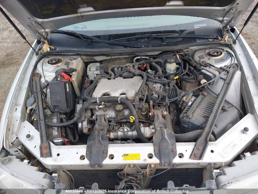 2G4WS52J311300866 2001 BUICK CENTURY photo no. 10