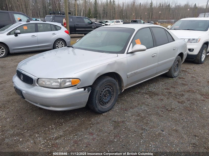 2G4WS52J311300866 2001 BUICK CENTURY photo no. 2