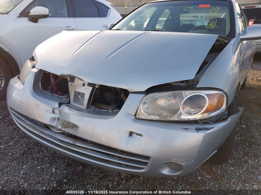 2004 Nissan Sentra 1.8/1.8S VIN: 3N1CB51DX4L838084 Lot: 40035326