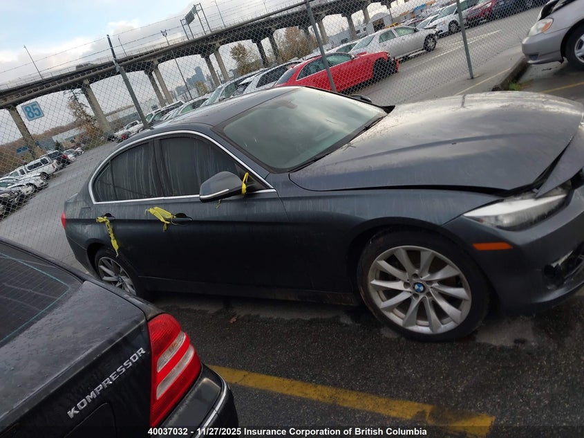 2014 BMW 320I VIN: WBA3C3C51EF983799 Lot: 40037032