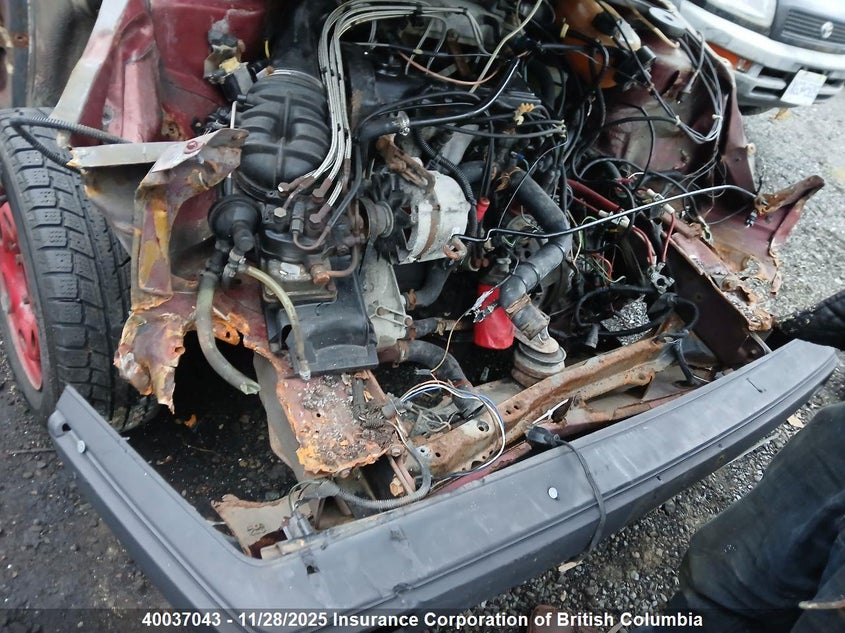 1986 Volkswagen Golf VIN: 1VWFA0172GV007190 Lot: 40037043