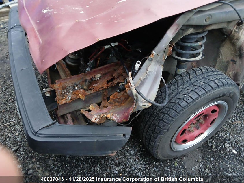 1986 Volkswagen Golf VIN: 1VWFA0172GV007190 Lot: 40037043