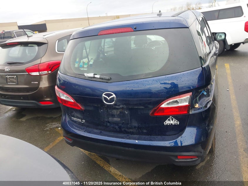 2012 Mazda 5 VIN: JM1CW2CL9C0104634 Lot: 40037045
