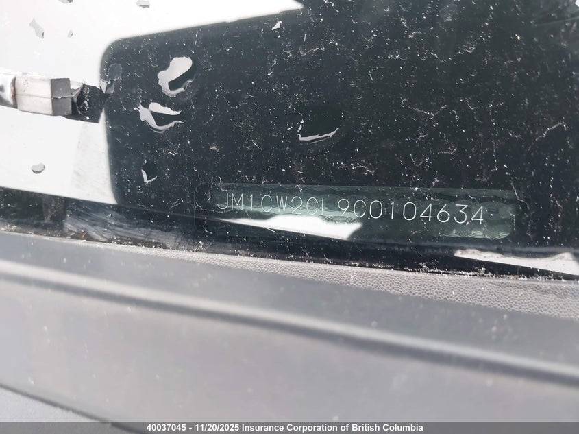 2012 Mazda 5 VIN: JM1CW2CL9C0104634 Lot: 40037045