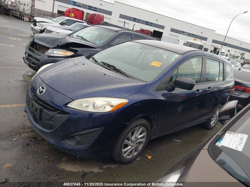 JM1CW2CL9C0104634 2012 MAZDA 5 photo no. 2