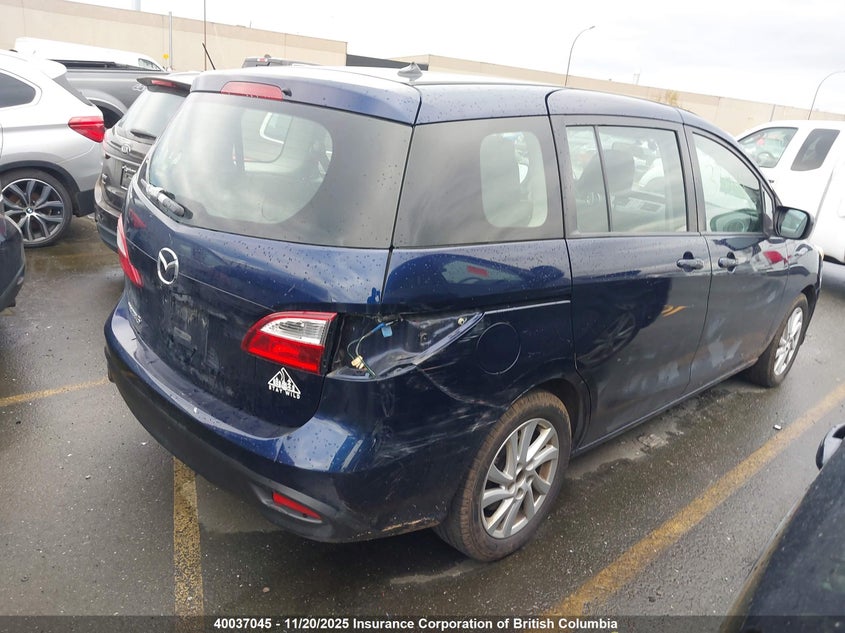 JM1CW2CL9C0104634 2012 MAZDA 5 photo no. 4