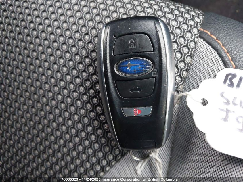 2019 Subaru Crosstrek Premium VIN: JF2GTAGCXKH338412 Lot: 40035329