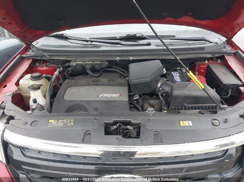 2013 Ford Edge Sport VIN: 2FMDK4AK4DBA42187 Lot: 40033984