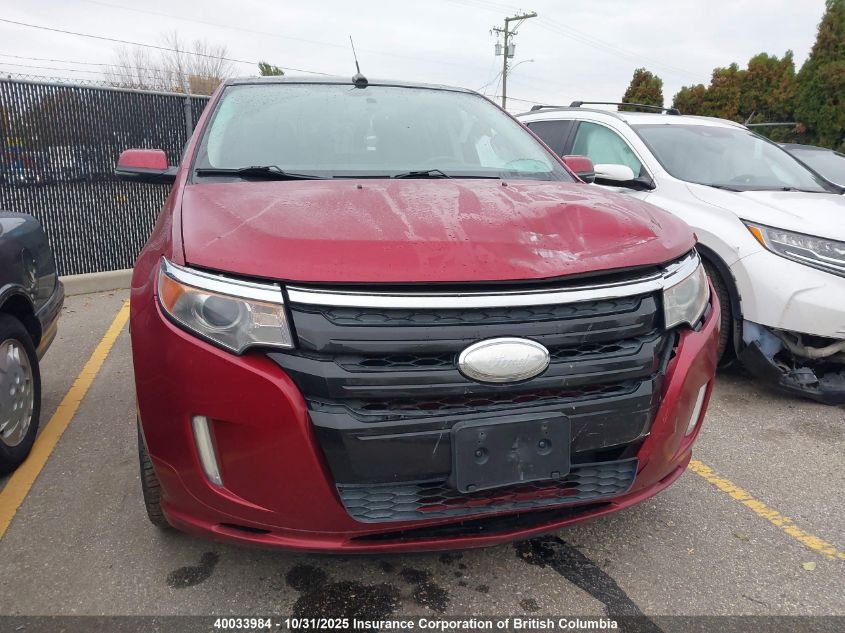 2013 Ford Edge Sport VIN: 2FMDK4AK4DBA42187 Lot: 40033984