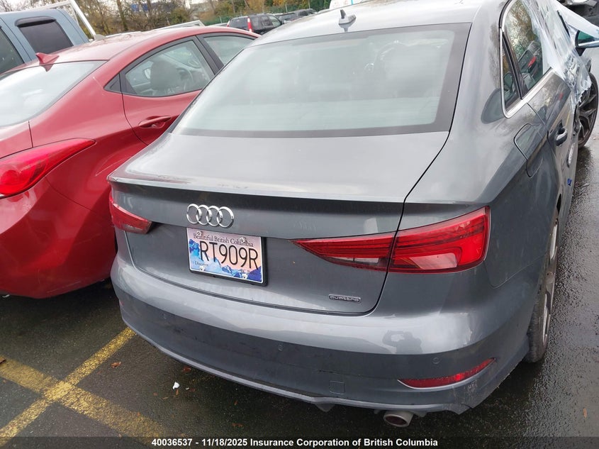 2018 Audi A3 Prestige VIN: WAUK8GFF5J1016743 Lot: 40036537