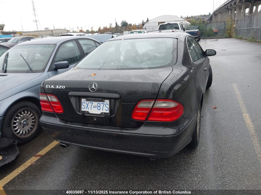 2002 Mercedes-Benz Clk 320 VIN: WDBLJ65G22T102628 Lot: 40035697