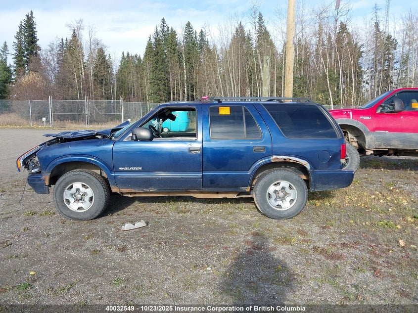 2002 Chevrolet Blazer VIN: 1GNDT13W42K195565 Lot: 40032549