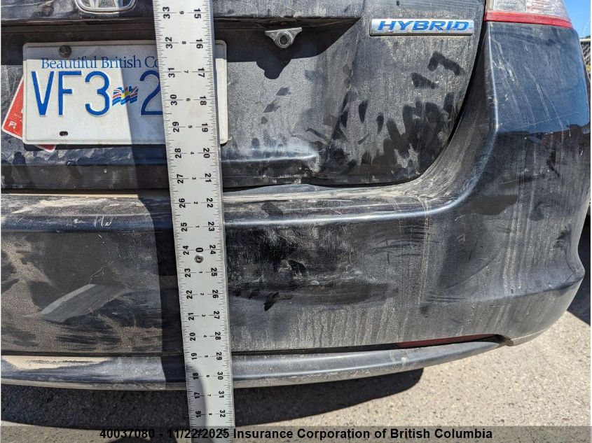 2010 Honda Insight Ex VIN: JHMZE2H77AS800899 Lot: 40037080