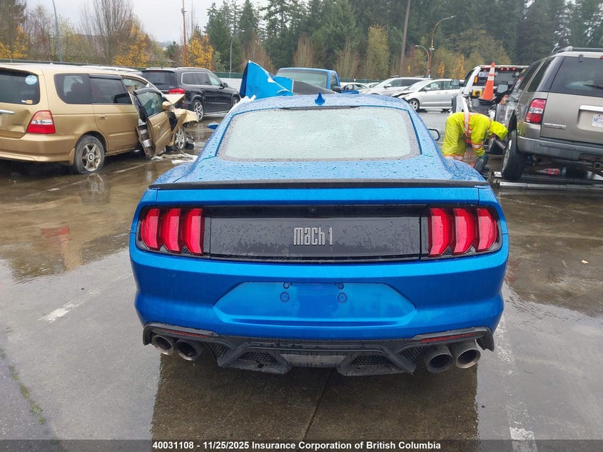 2021 Ford Mustang Mach I VIN: 1FA6P8R0XM5552692 Lot: 40031108