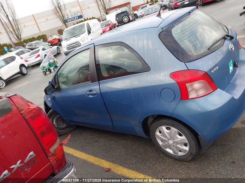 2007 Toyota Yaris VIN: JTDJT923675039681 Lot: 40037109