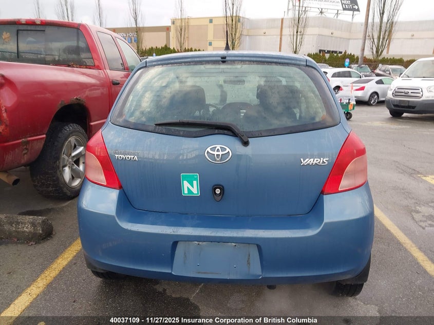 2007 Toyota Yaris VIN: JTDJT923675039681 Lot: 40037109