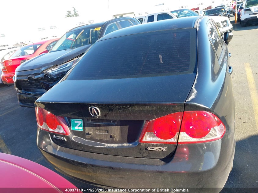 2008 Acura Csx VIN: 2HHFD56528H200218 Lot: 40037110