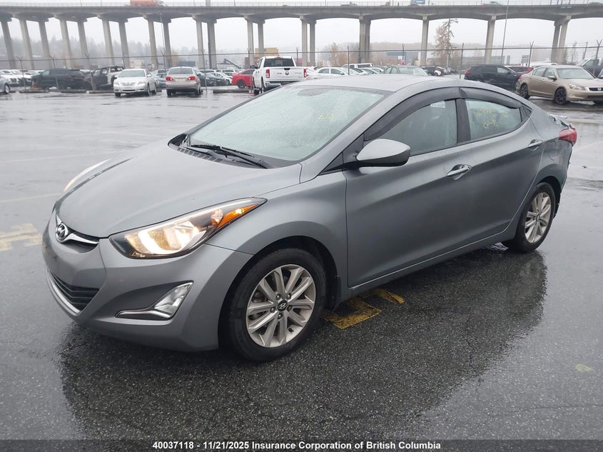 KMHDH4AE3GU582220 2016 HYUNDAI ELANTRA photo no. 2