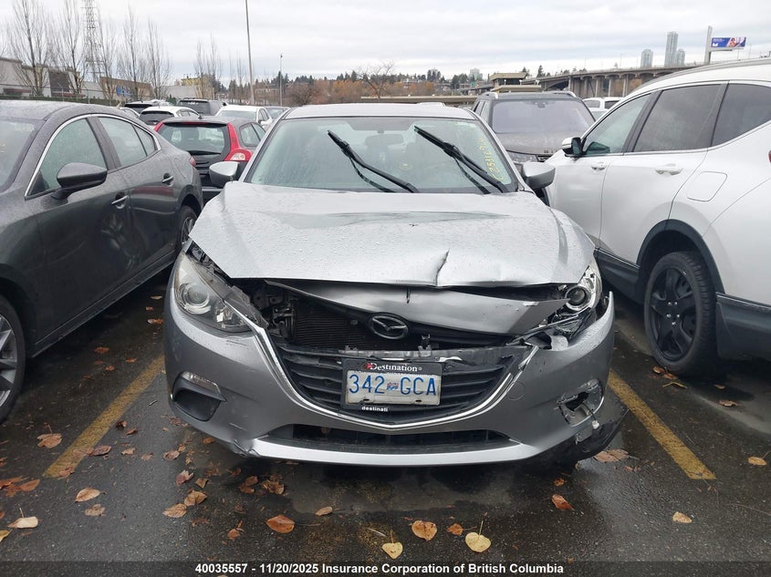 2014 Mazda 3 Touring VIN: JM1BM1V78E1130988 Lot: 40035557